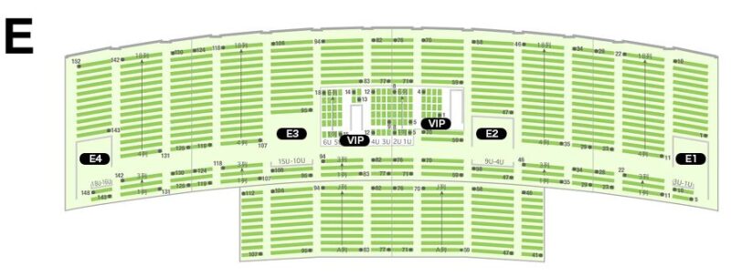 静岡エコパアリーナ】キャパ・座席表・見え方（アリーナ・スタンド）を  